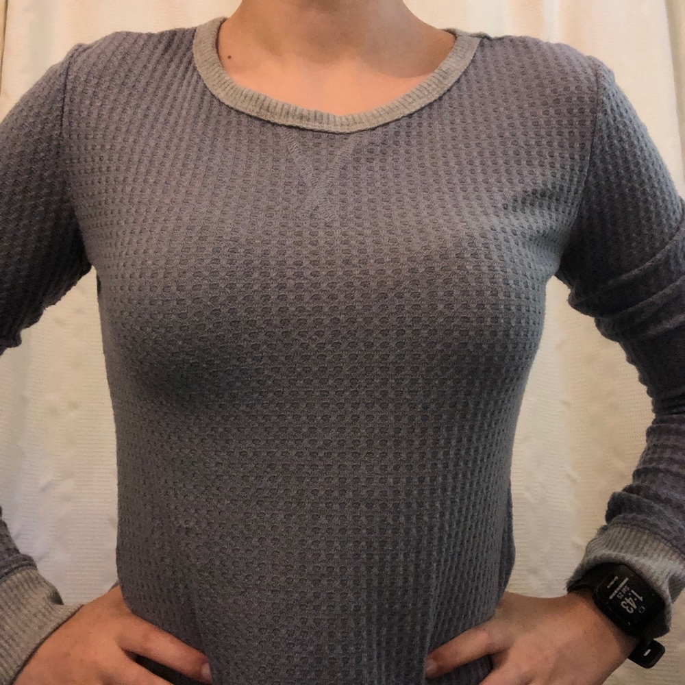 🍂Waffle Knit Long Sleeve